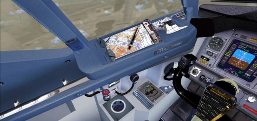 FSX/P3D Boeing 737-800 Cockpit Textures Upgraded V2