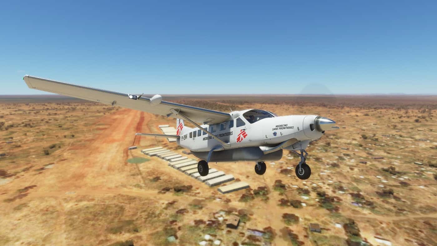 Cessna 208 – Medecins Sans Frontieres  v1.0