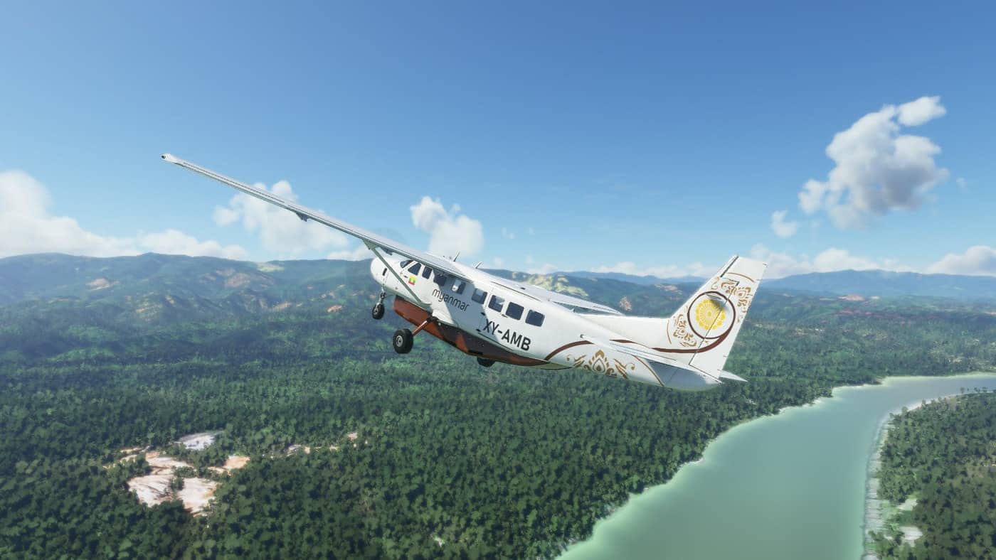 Cessna 208 – Myanmar National Airways v1.0