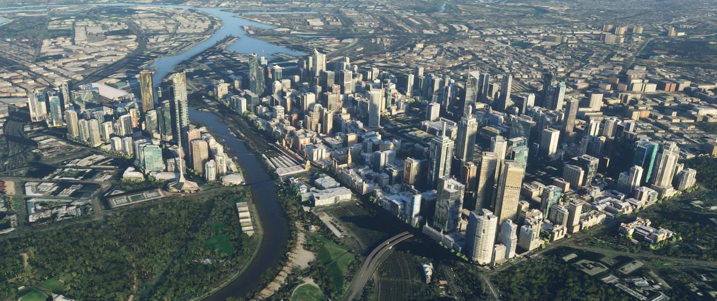 Melbourne CBD and Southbank – Cut Down v1.0