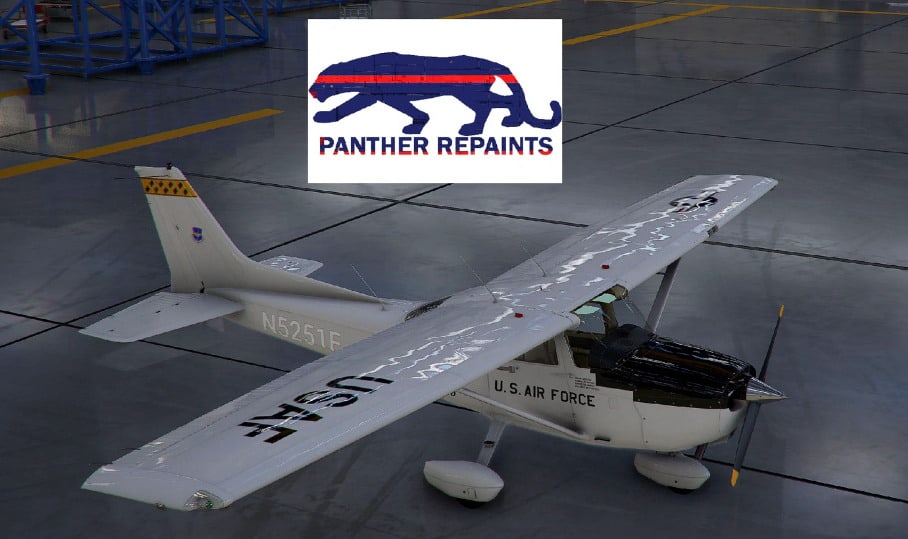 Asobo C172sp AS1000 USAF v1.0