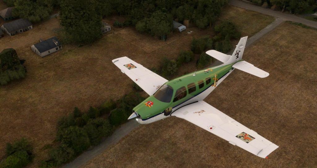 Bonanza G36 N22168 GW-Cartoons v1.0 (1) - Flight Simulator Addon / Mod