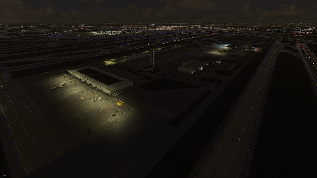 Chicago O'Hare South East Cargo Ramp lighting improvement (2) Flight