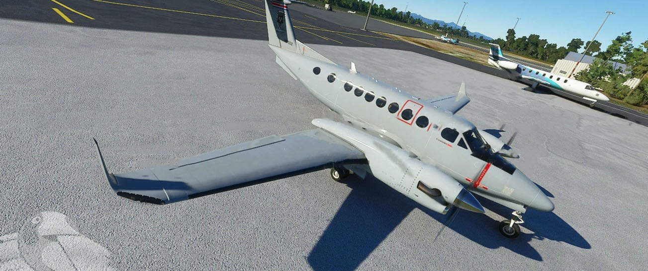 Costa Rica Police | MSP002 v1.0 | Asobo Beechcraft King Air 350i (8K) v1.0