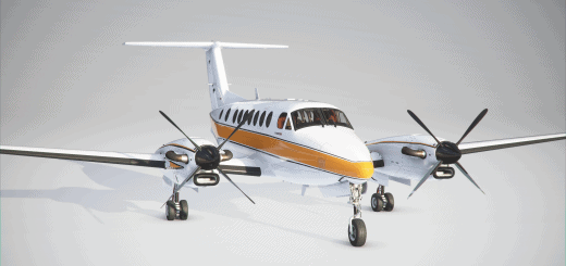 Disney Plane V2 (King Air 350i)