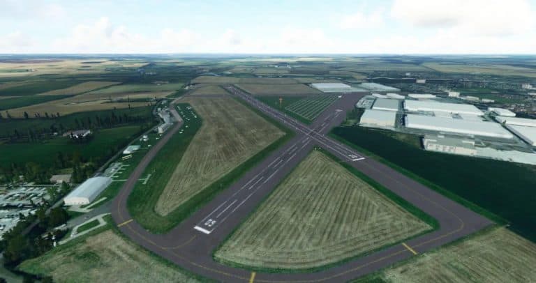 EGBW - Wellesbourne Mountford Airfield v1.1 - MSFS 2020 Scenery Mod