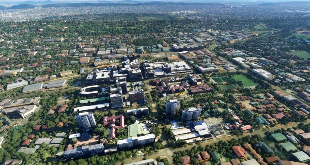 Hatfield CBD Pretoria v1.2 MSFS2020 Scenery Mod