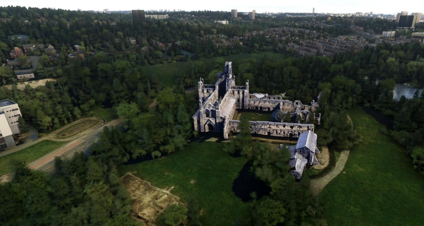 Kirkstall Abbey, Leeds, UK v1.0