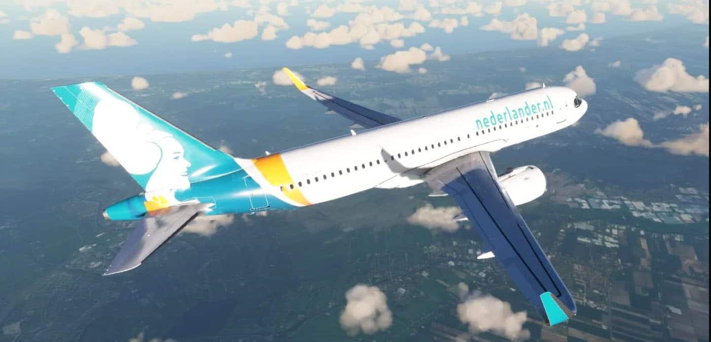 Nederlander A320neo Livery (4k) v1.01