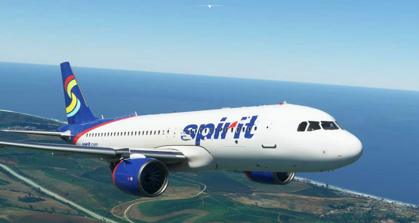 Spirit Airlines (Old Livery) v1.0