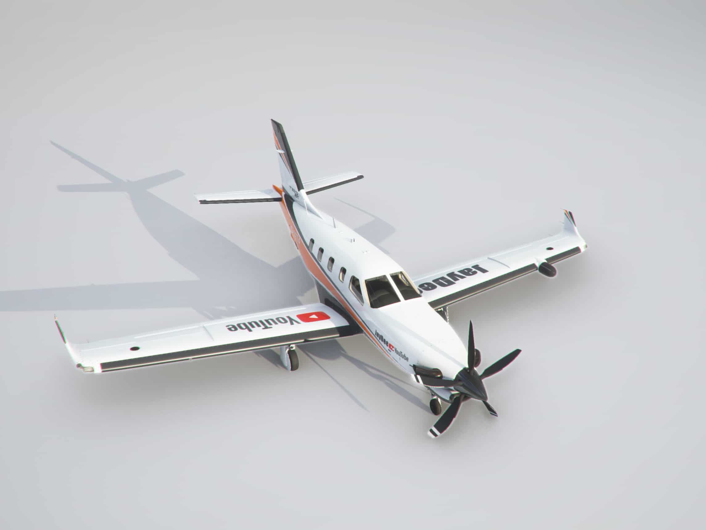 TBM 930 Livery JayDee Youtube-Logo