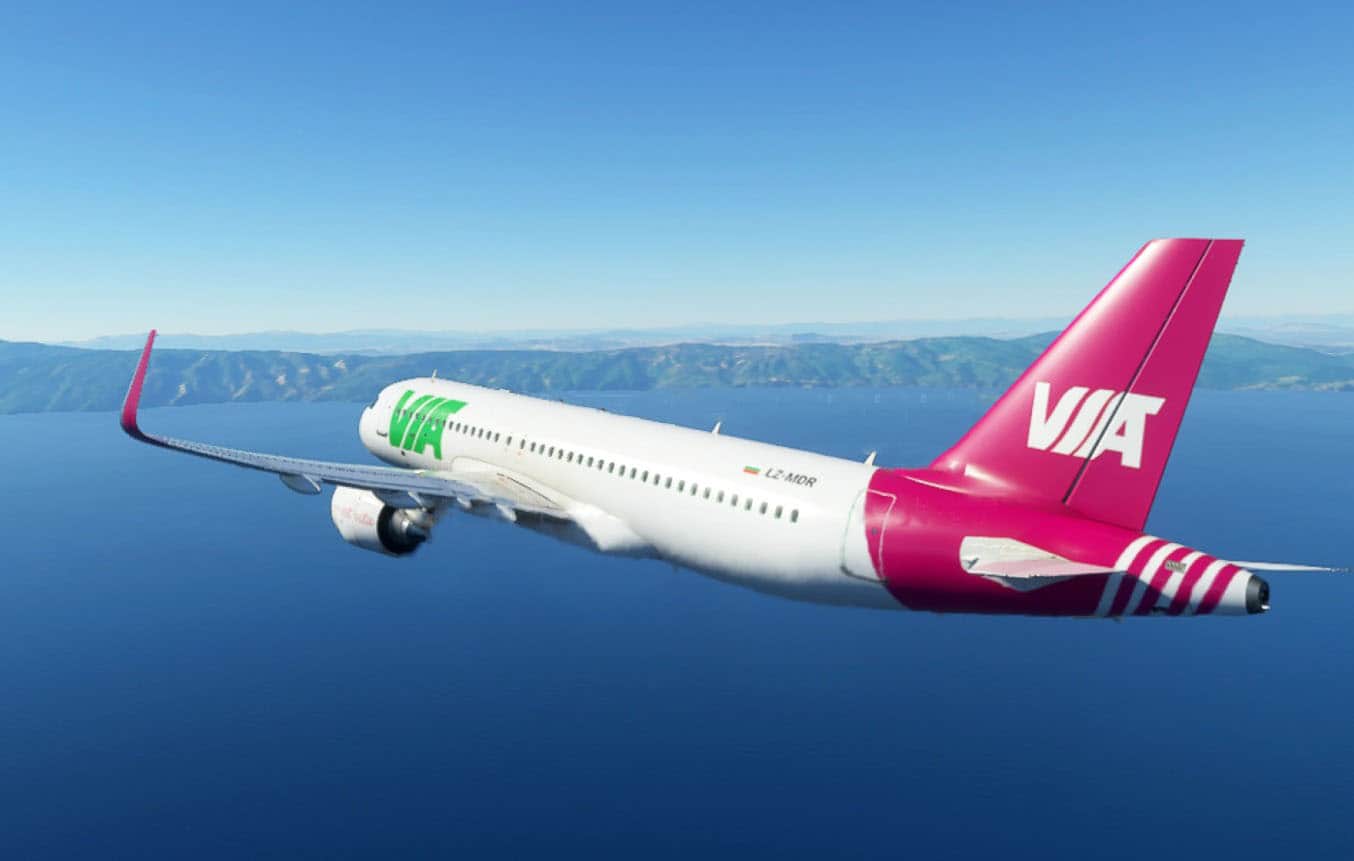 VIA Air A320N Livery v1.0