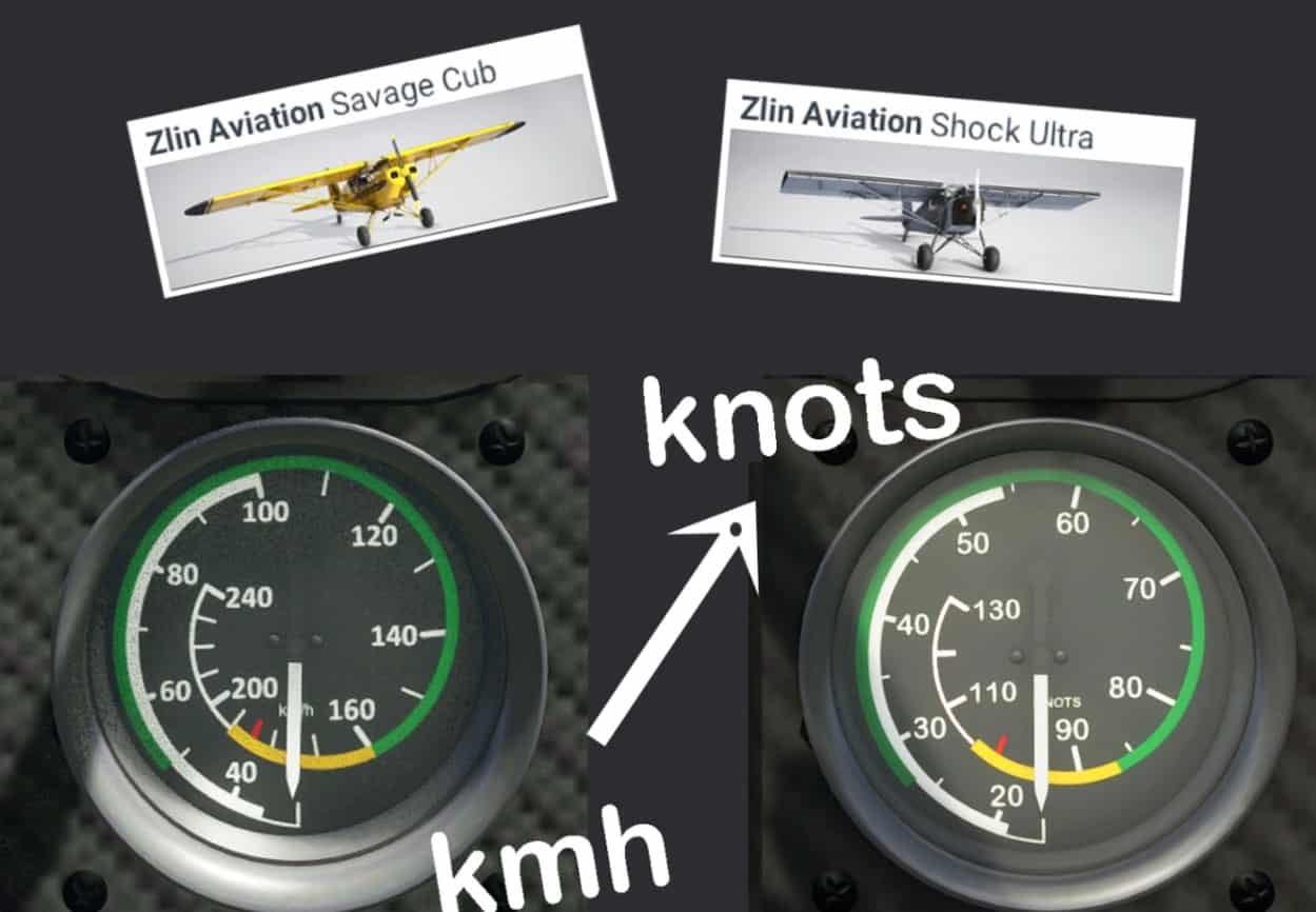 Zlin Aircraft ASI in Knots v1.0