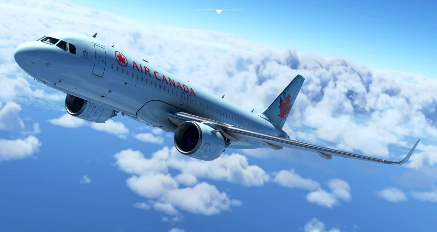 [8K Livery] Air Canada A320 Neo Ice Blue Livery v1.0 - MSFS2020 ...