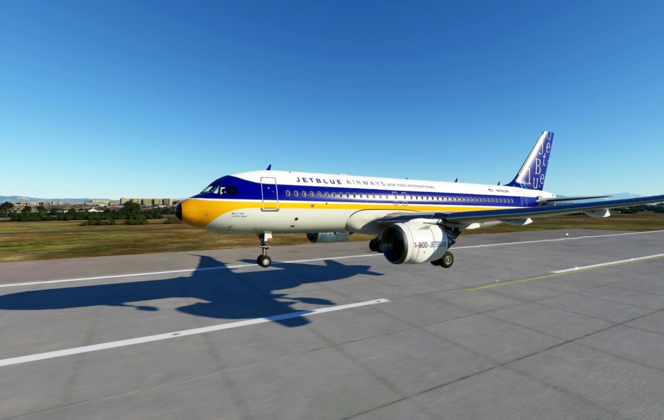 Airbus A320neo JetBlue ‘What’s Old is Blue Again’ v1.1