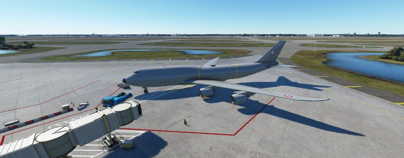 Boeing 747-8 French Air Force v1.0