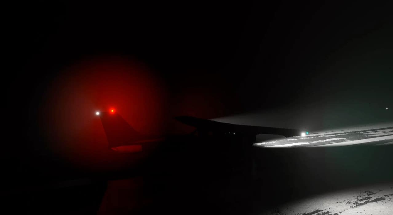 Enhanced lights for Cessna 172 (G1000) v1.0