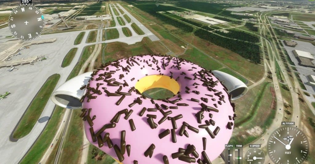 Flying Donut v1.0 - MSFS 2020 Aircrafts Mod