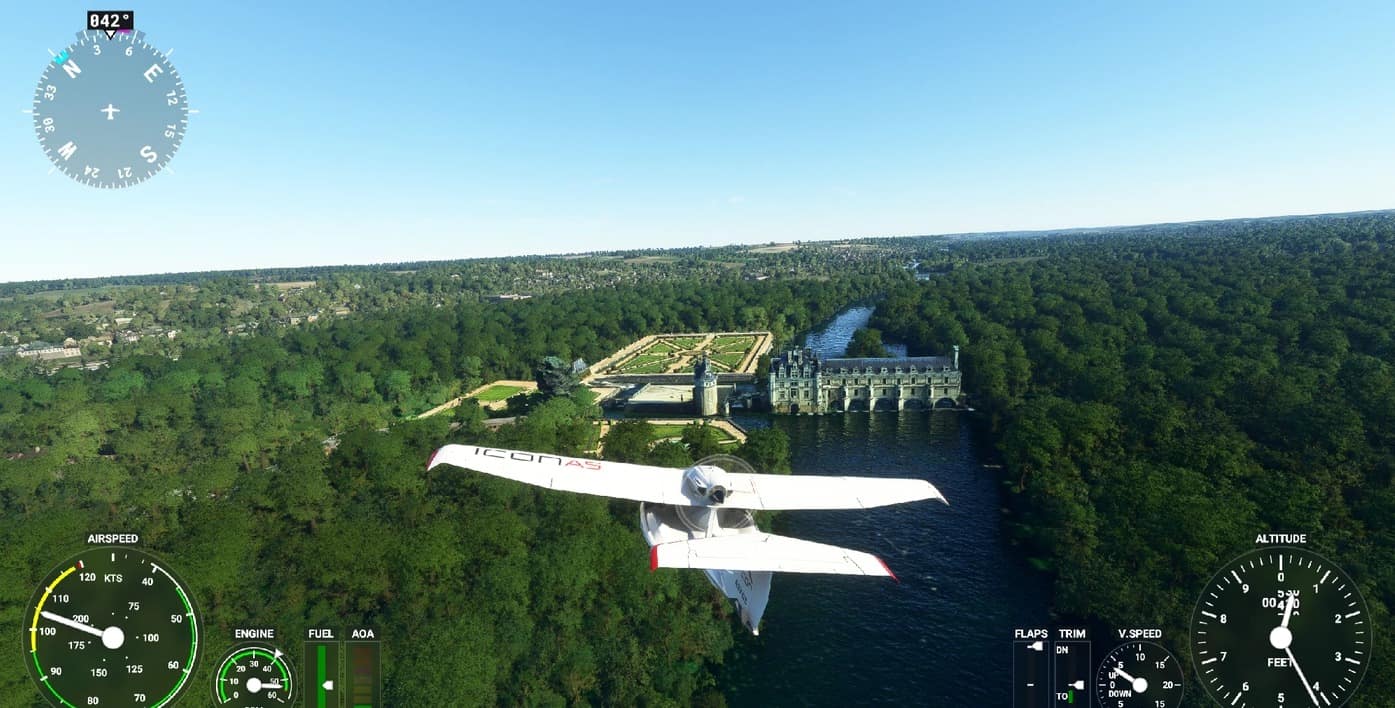 Plan de vol VFR pour Châteaux de la Loire v1.0