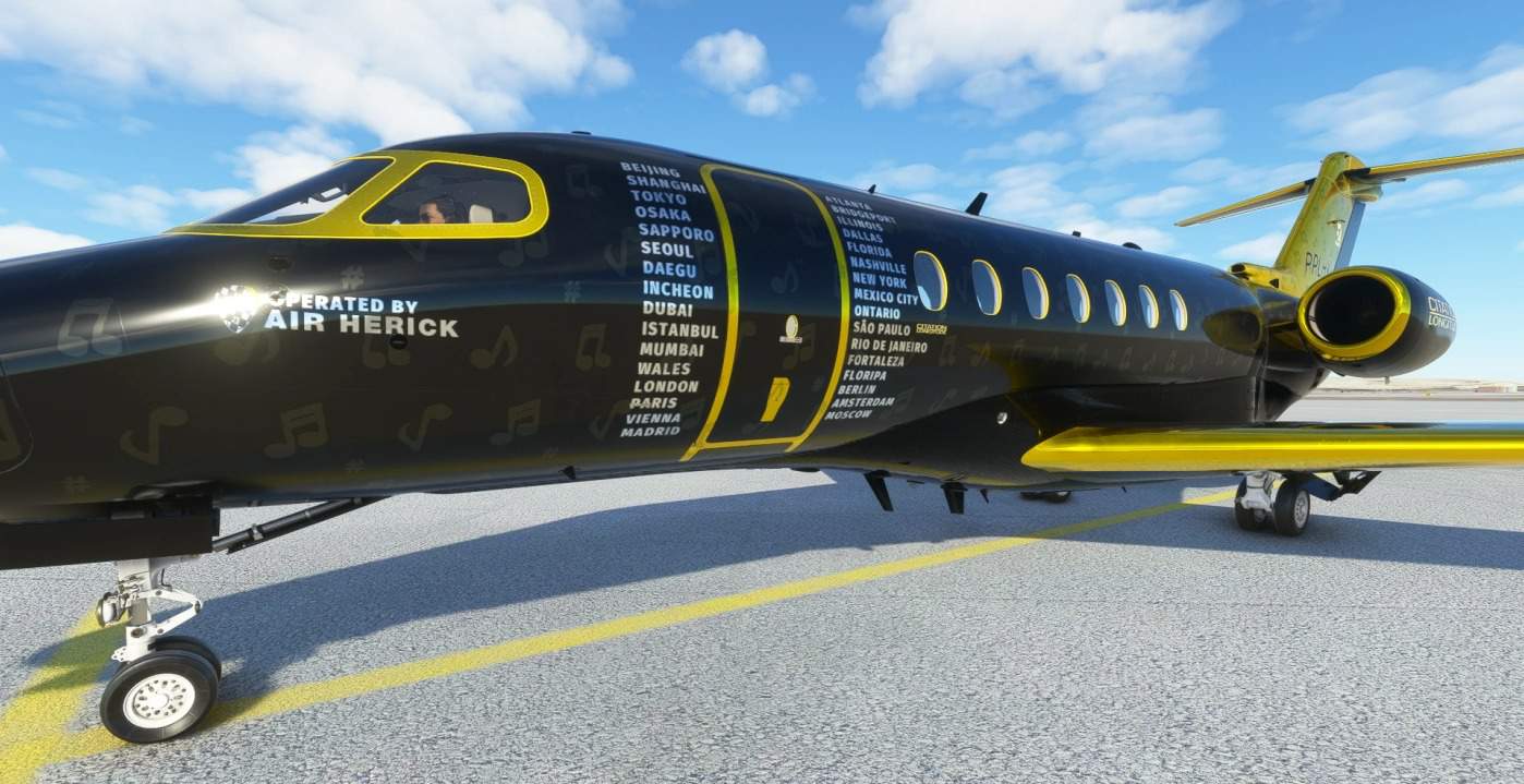 Shiny+Gold Pilotherick95’s World Tour Livery 1 v1.0.1