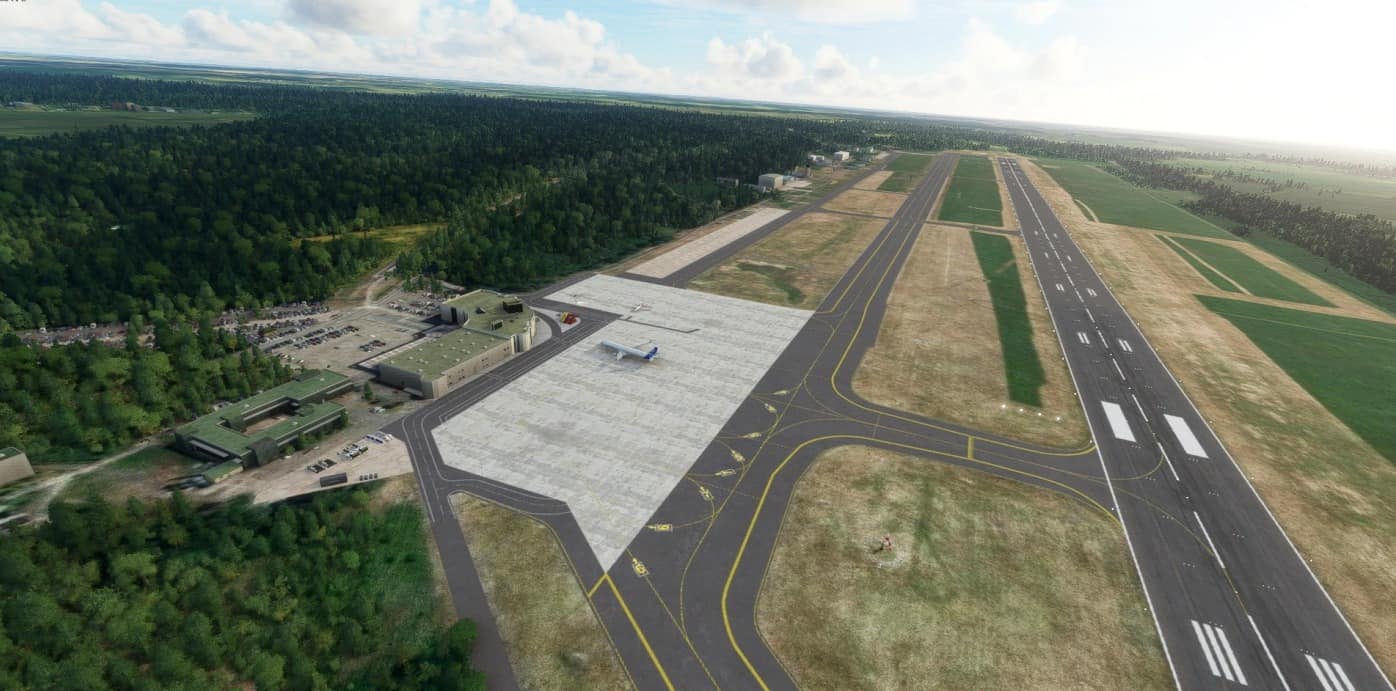 Szczecin Goleniów airport EPSC v1.0 - MSFS 2020 Airports Mod