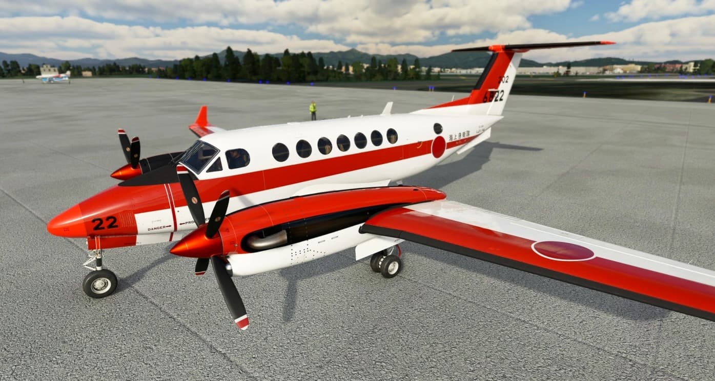 King Air 350i JMSDF TC-300 (8K) v1.0