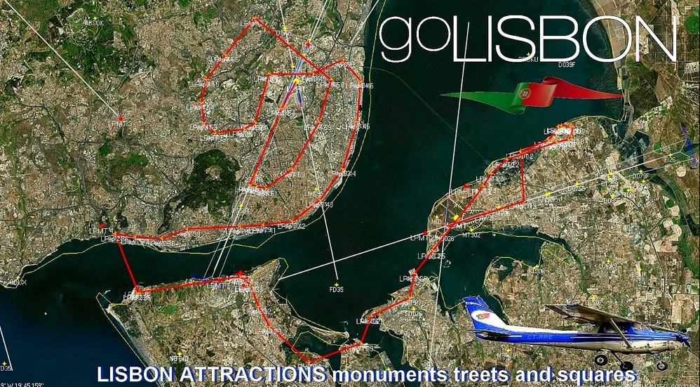 LISBON ATTRACTIONS Discovery monuments and colorful streets and squares v1.0