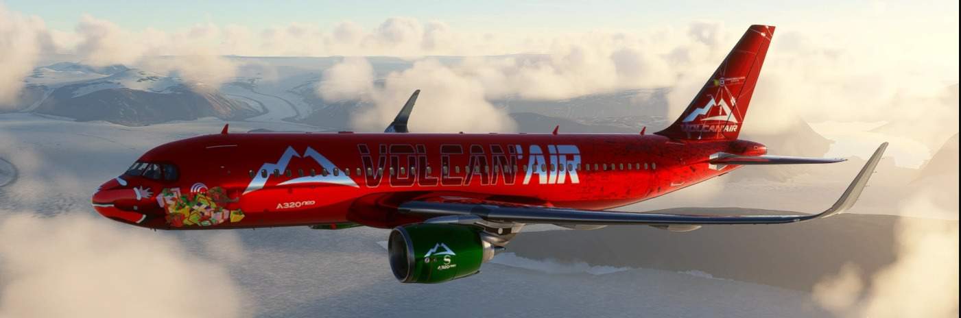 VOLCAN’AIR A320Noel XMAS 2020 Limited Edition v1.0