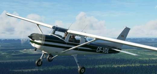[4K] Cessna 152 CF-VDL livery v1.0