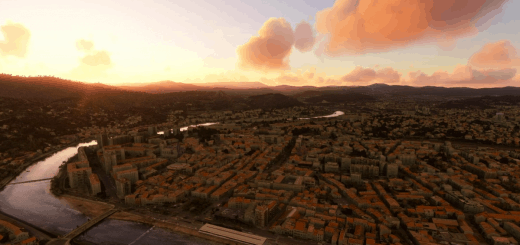 Alès city, France v4.0