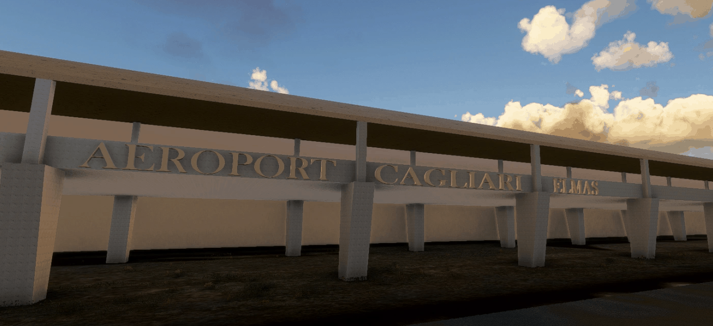 Cagliari Elmas Airport – Alpha v0.0.3