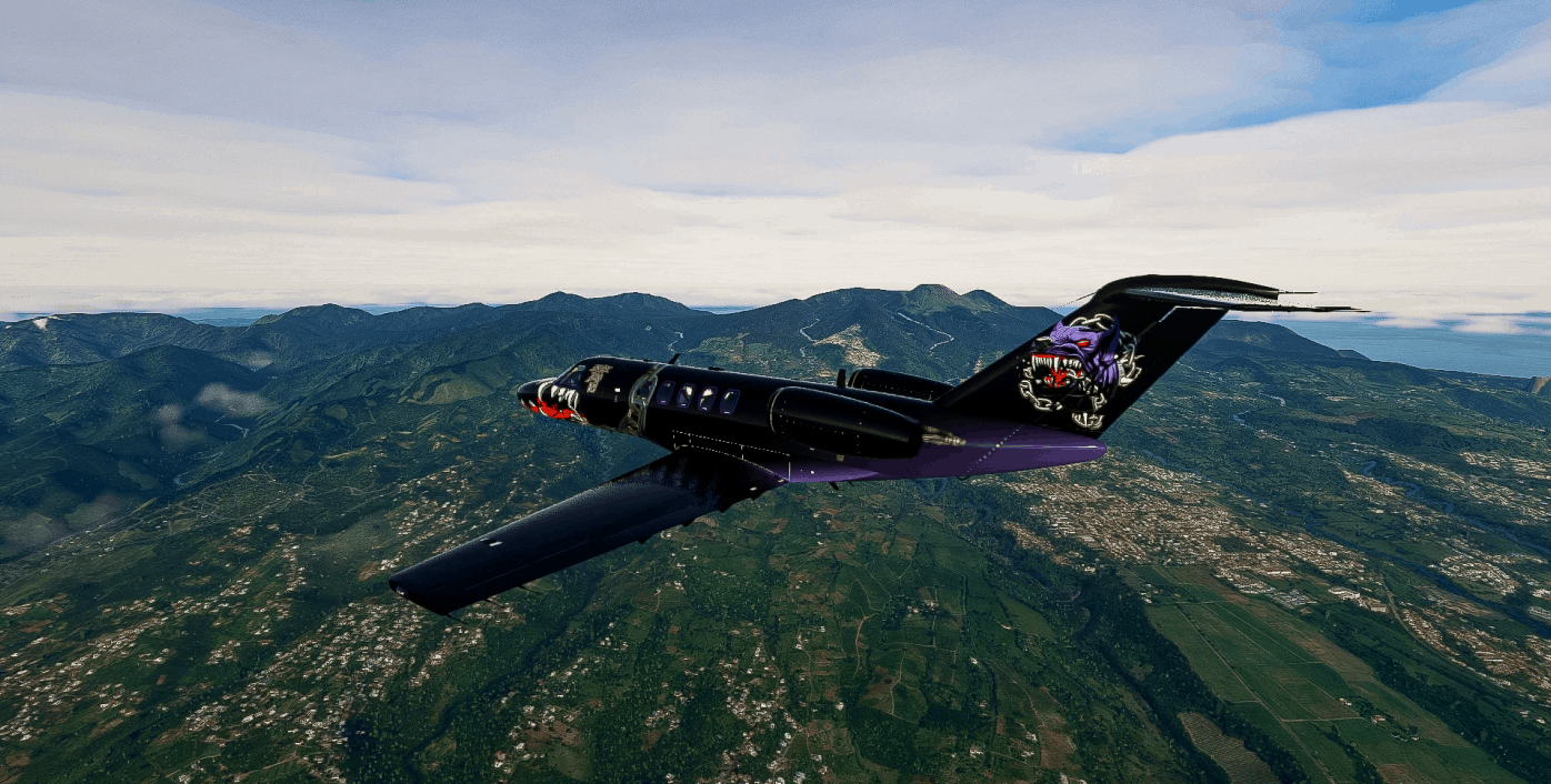 Citation CJ4 BlackDogINC (including custom Interior) v1.0