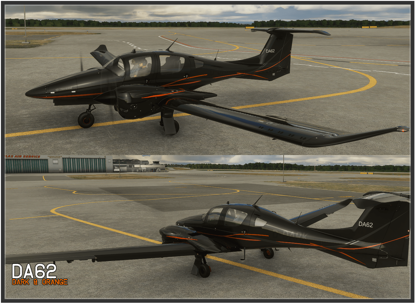 DA62 – Dark and Orange