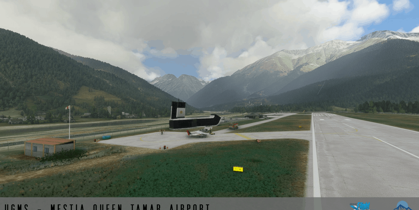 UGMS - Mestia Queen Tamar Airport, Georgia v1 (1) - Flight Simulator ...