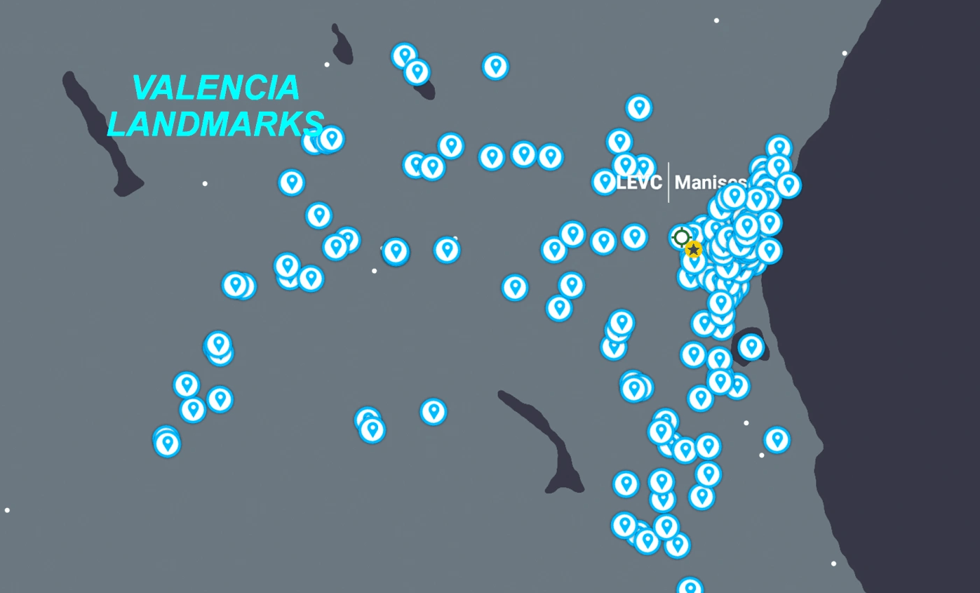 Valencia Spain Landmarks v0.2