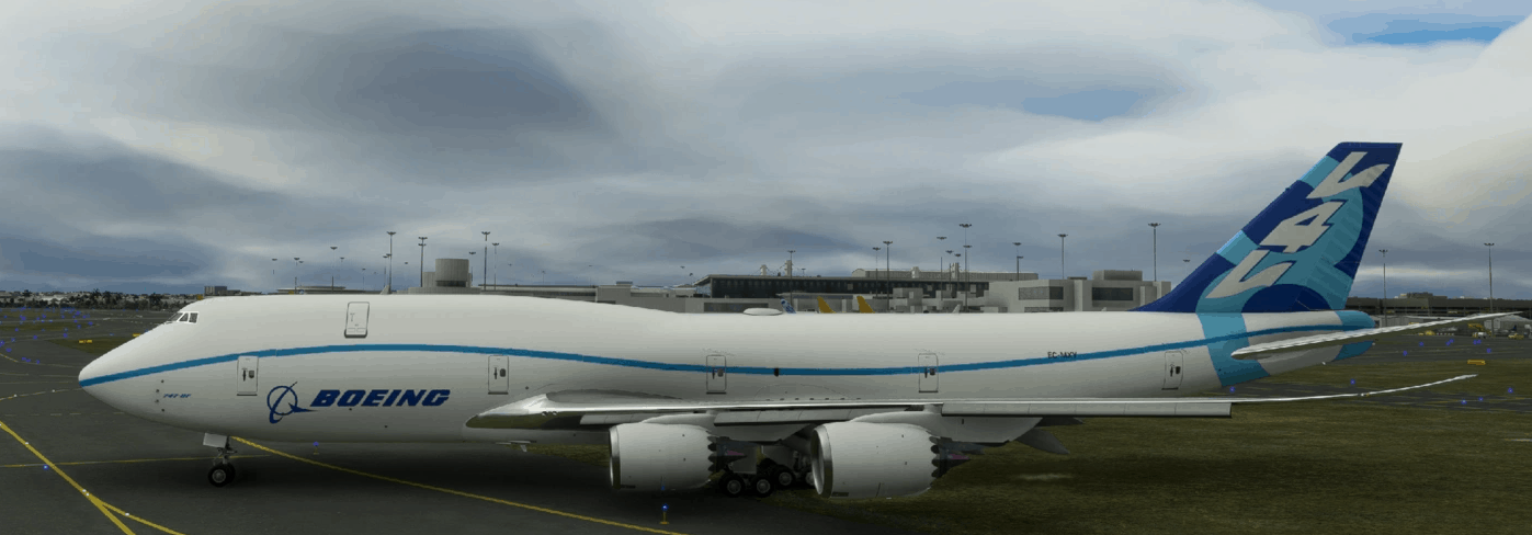[8K] Boeing 747-8F House Livery (Working 1.12.13.0) v0.85.0b