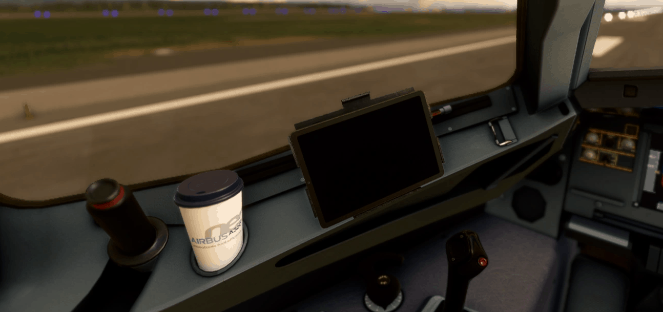 A32NX Coffee Cup – A320neo Logo v1.0