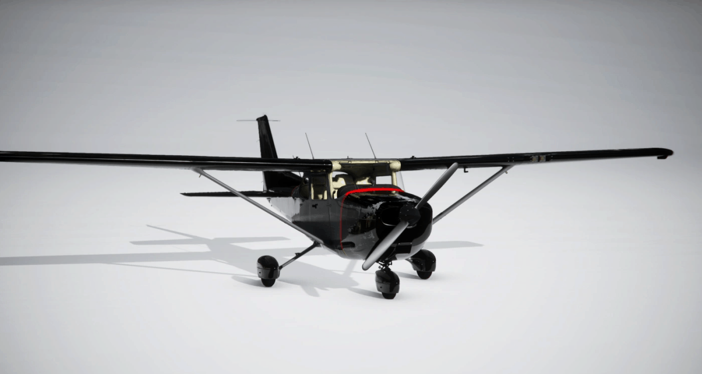 Cessna 172 Bushrats Livery v1.0