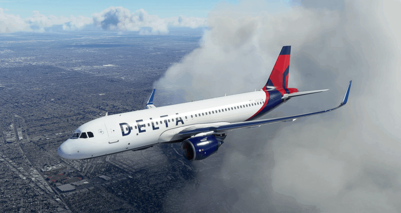 Delta Air A320 Neo – 8K v1.1