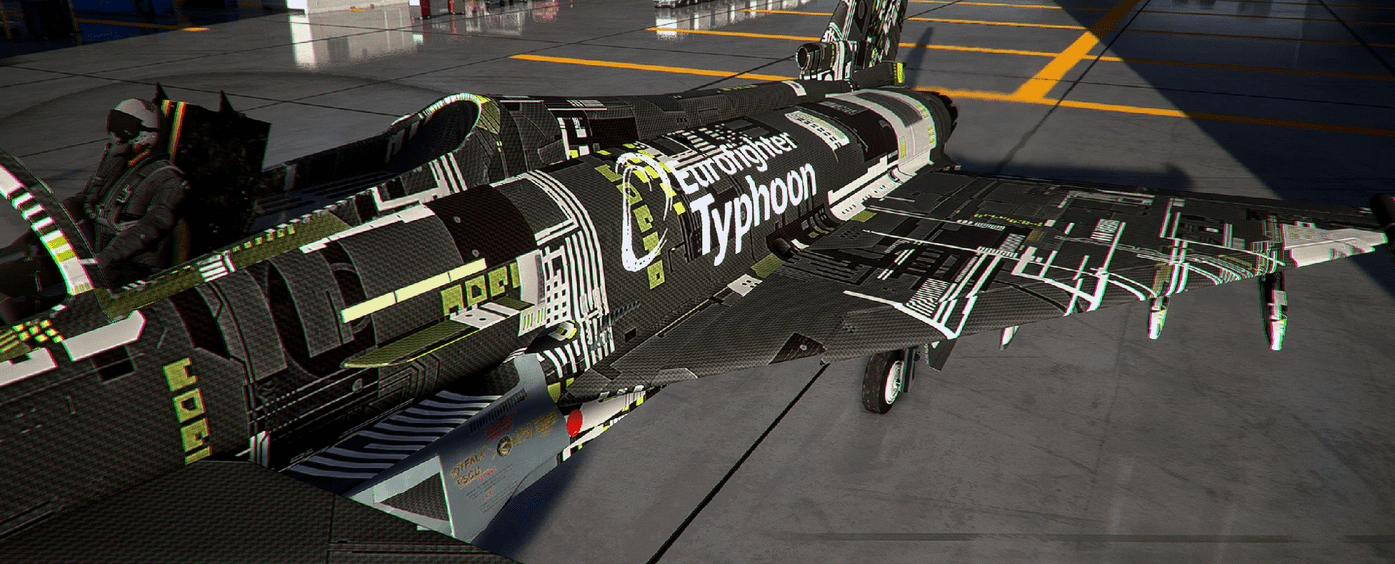 EurofighterTyphoon-Livery Racing1 v1.0