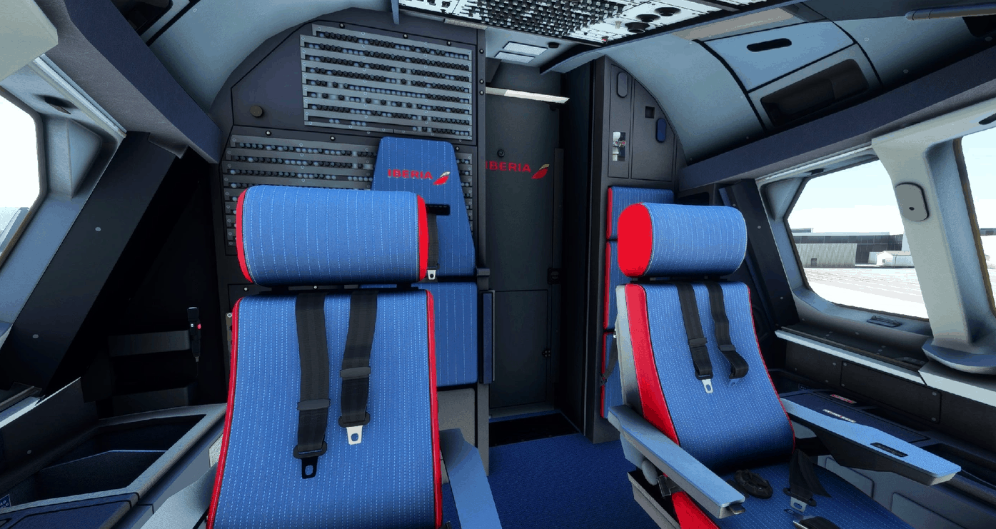 Iberia CockpitMod v1.0