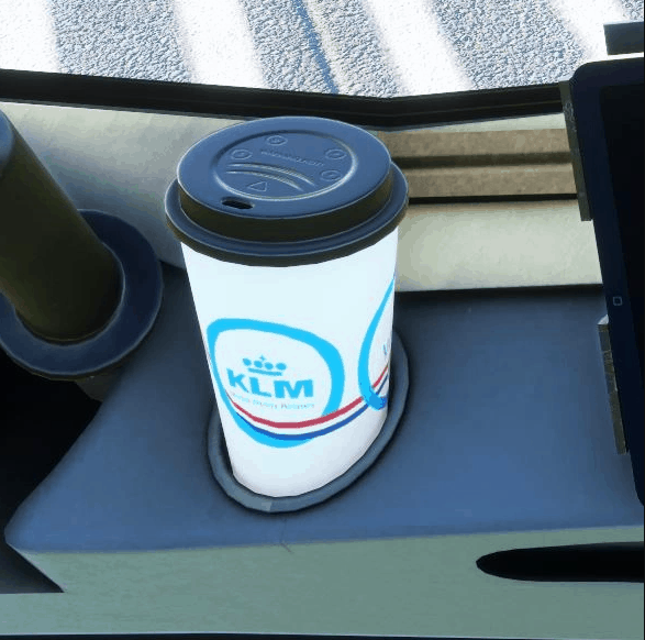 KLM 100 Years Coffee Cup v1.0
