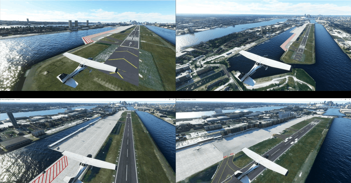 New London City Airport EGLC Expansion V1 0 MSFS 2020 Scenery Mod