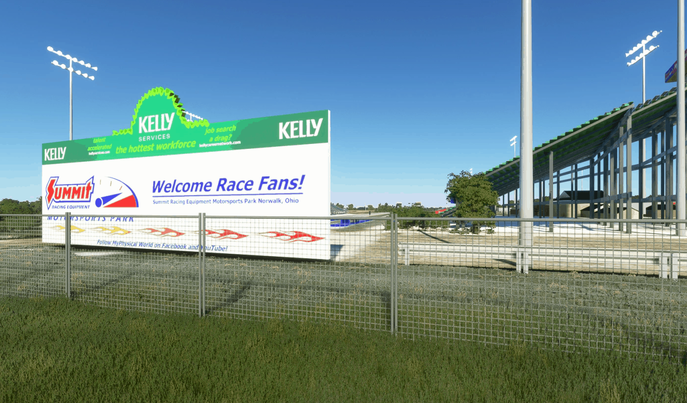 Summit Motorsports Park Norwalk, Ohio v1.0 MSFS2020 Scenery Mod