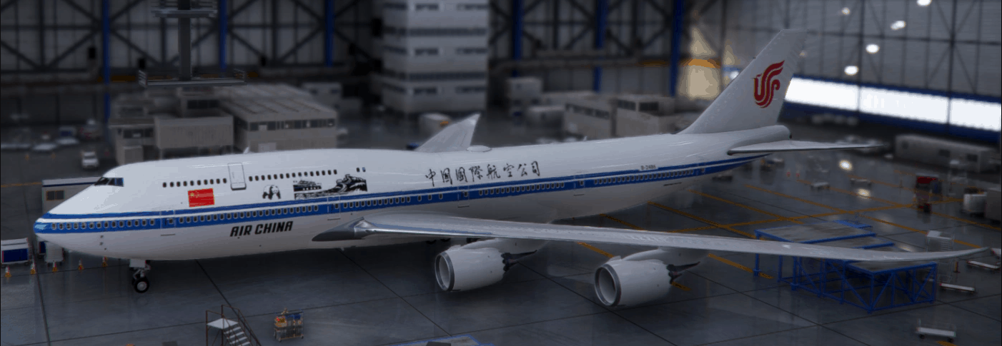 Boeing 747-8i Air China Personal Edition “China” (4k) – no logo mirroring v1.0