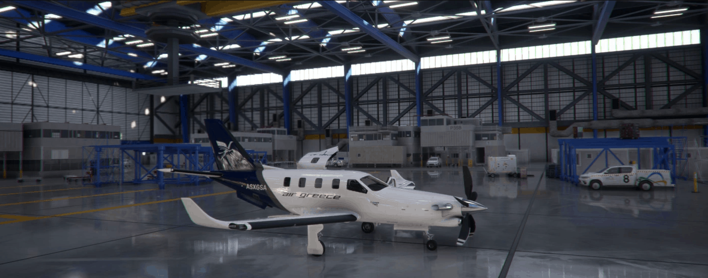 Daher TBM 930 Air Greece Livery v1.0