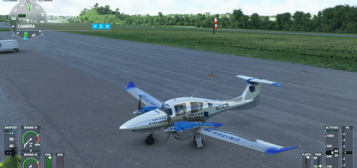 Diamond DA62 united airlines v1.0