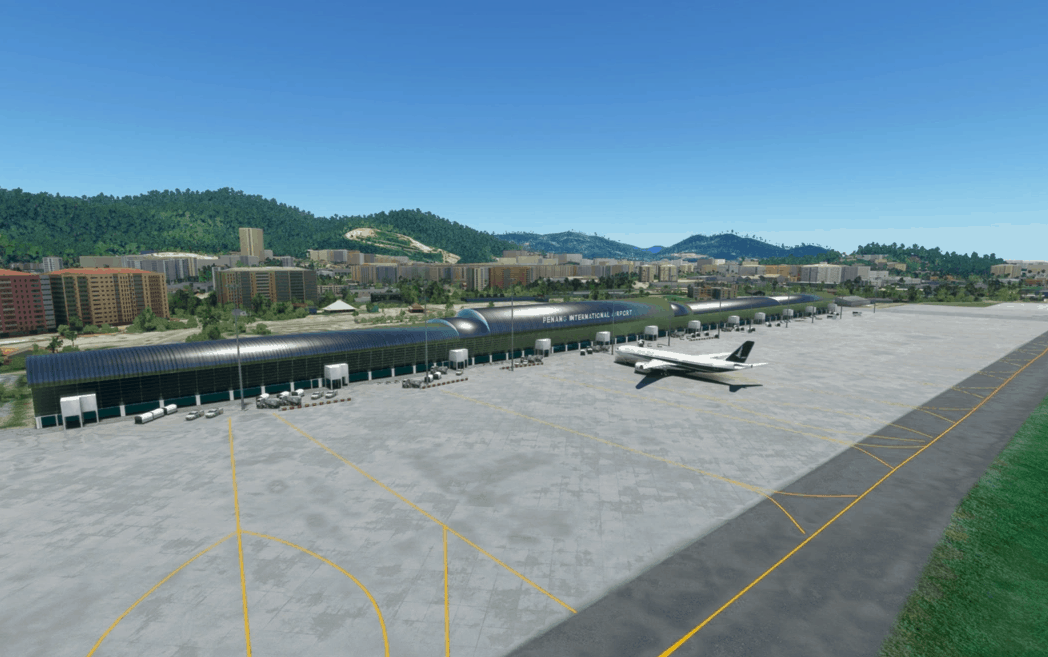 Penang airport [WMKP] with jetway fix v1.0