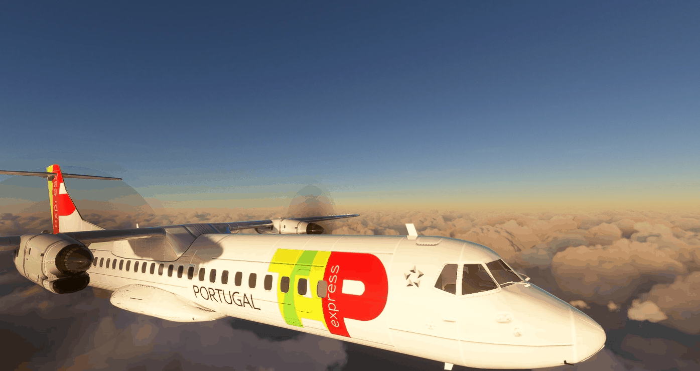 TAP Express ATR 72 | 4K  - MSFS2020 Liveries Mod
