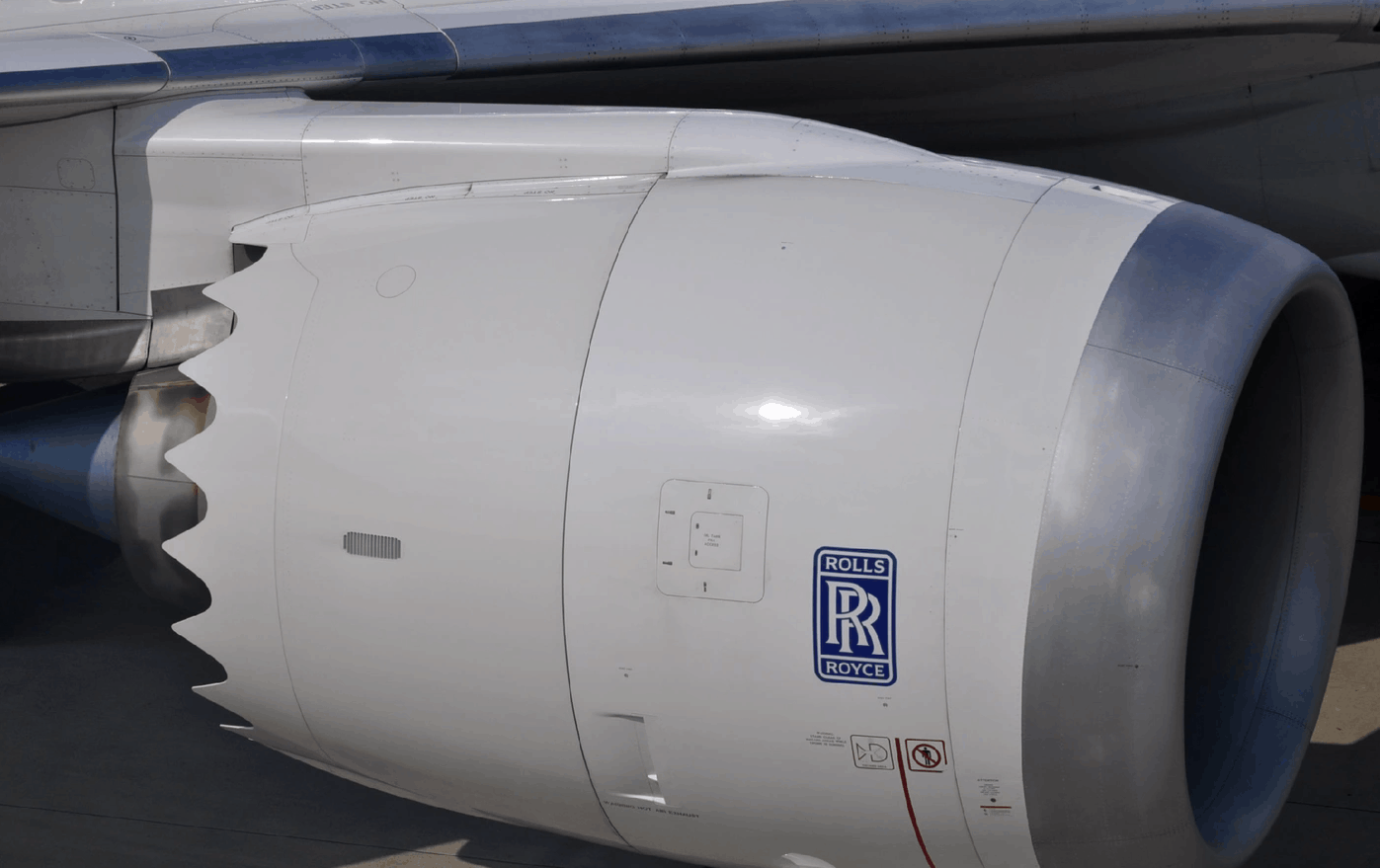 787 RR White engine texture v0.1